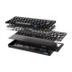 Клавиатура Hiditec GKE010006 Черен Испанска Qwerty
