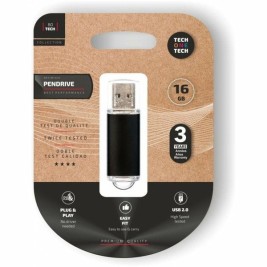 Флашка Tech One Tech TEC3006-16 16 GB Черен