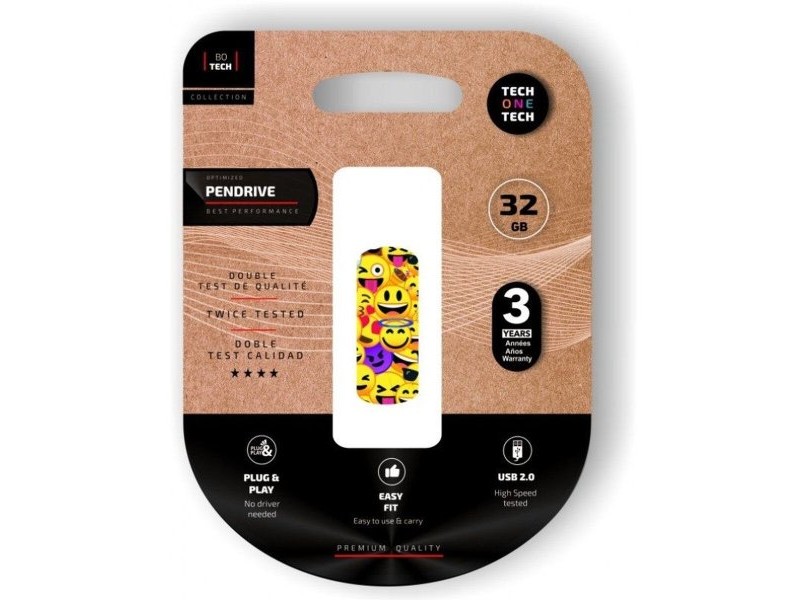 USB стик Tech One Tech Emoji collage 32 GB