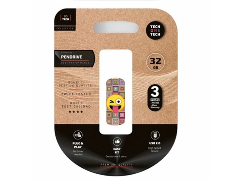 USB стик Tech One Tech TEC4402-32 Многоцветен 32 GB