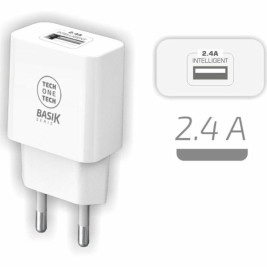 Зарядно за стена Tech One Tech TEC2904 Бял