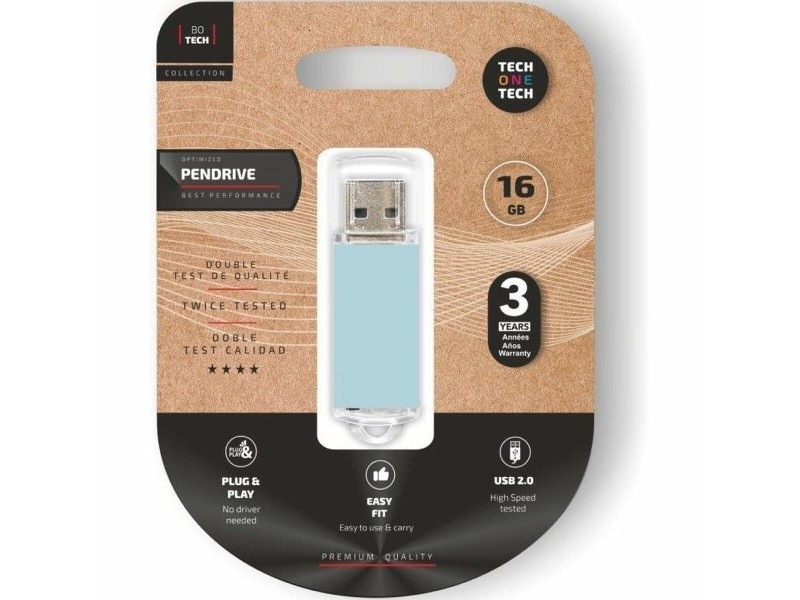 Флашка Tech One Tech TEC3010-16 16 GB USB 2.0