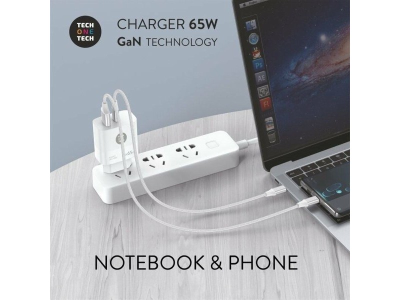 Зарядно за стена Tech One Tech TEC2270 65 W
