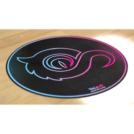 Игрална подложка Talius Floorpad 100 Черен Плат Ø 100 cm