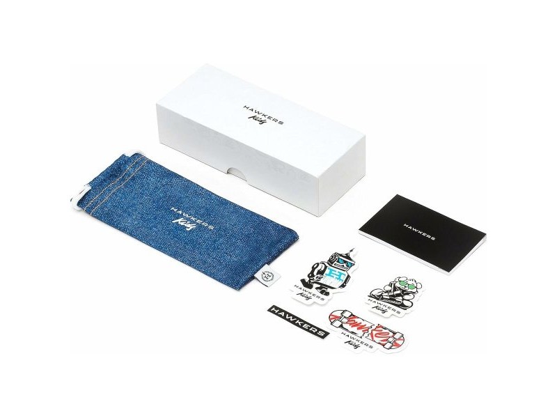 Детски слънчеви очила Hawkers One Kids Dark Ø 47 mm Черен