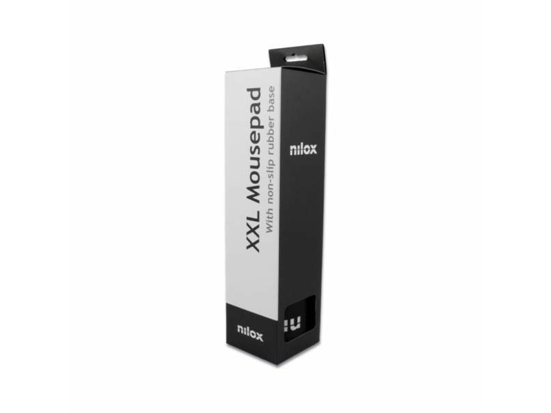 Подложка за мишка Nilox Alfombrilla extra-grande negra de Nilox Черен