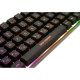 Клавиатура CoolBox DG-TEC65-RGB Черен Испанска Qwerty