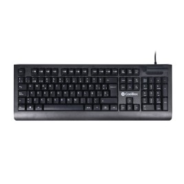 Клавиатура CoolBox COO-TEC04DNI Черен Испанска Qwerty