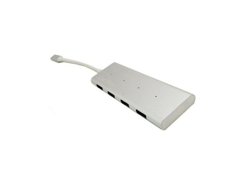 USB извод C CoolBox COO-HUC4U3 Алуминий
