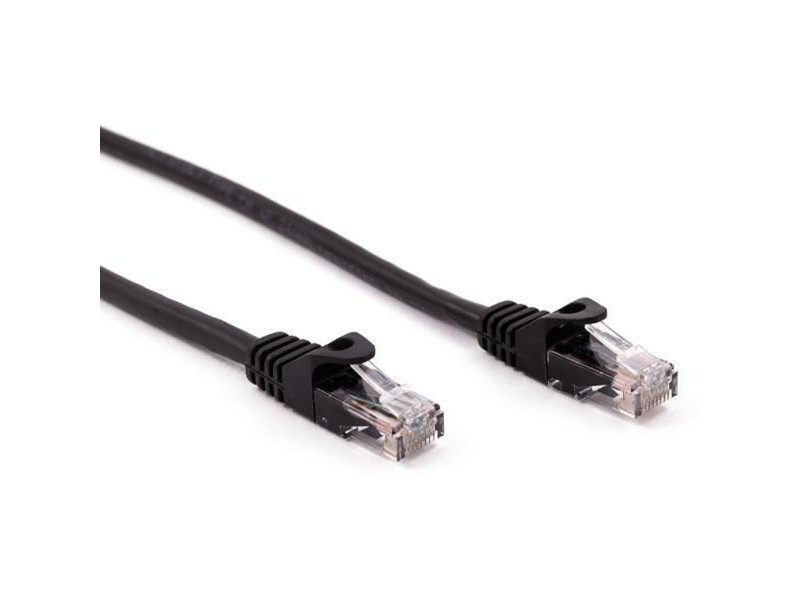 UTP категория 6 твърд мрежови кабел Nilox NXCRJ4503 Черен 5 m
