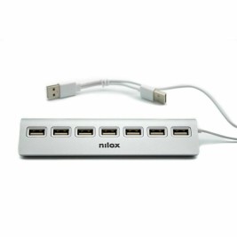 USB извод Nilox NXHU7ALU2 Сив
