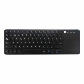 Клавиатура с тъчпад CoolBox CoolTouch Черен Испанска Qwerty