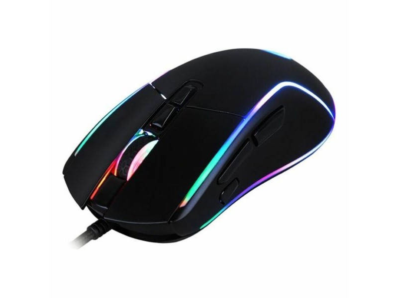 LED мишка за игра CoolBox DeepDarth Черен 6400 dpi