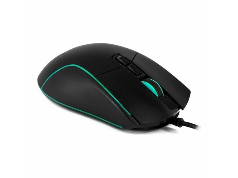 LED мишка за игра CoolBox DeepDarth Черен 6400 dpi