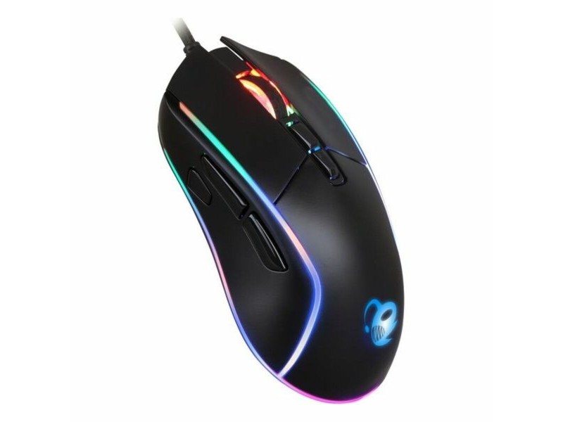 LED мишка за игра CoolBox DeepDarth Черен 6400 dpi