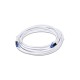 Твърд RJ45 кабел категория 6 UTP DCU 30801240 Бял 3 m Твърд RJ45 кабел категория 6 UTP DCU 30801240 Бял 3 m