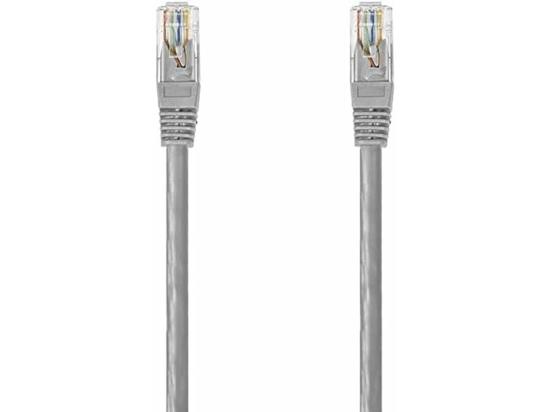 Твърд RJ45 кабел категория 6 UTP DCU 308320 Сив 20 m
