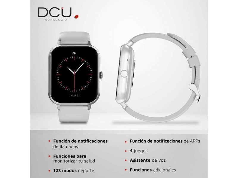 Смарт часовник DCU CURVED GLASS PRO 1,83
