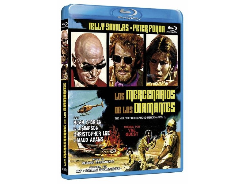 Blu-Ray BD-R MPO LOS MERCENARIOS DE LOS DIAMANTES
