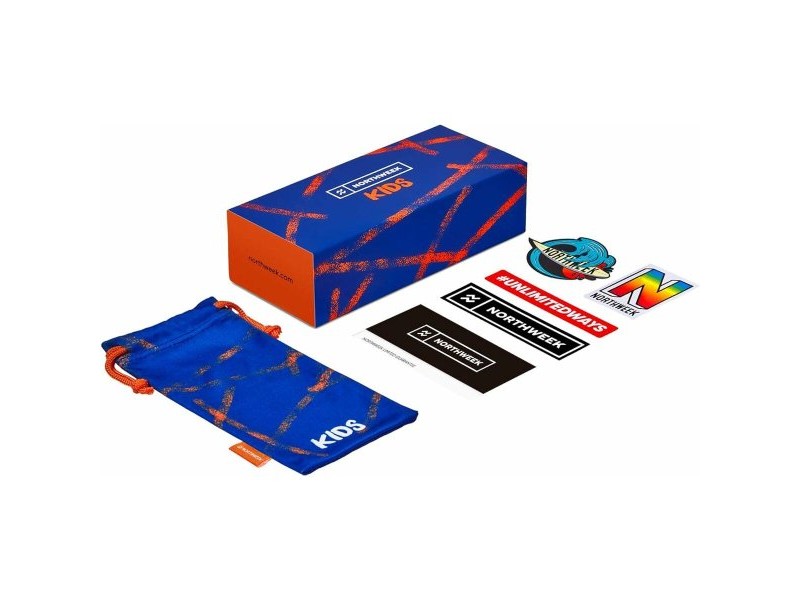 Детски слънчеви очила Northweek Kids Ø 45 mm Червен Черен