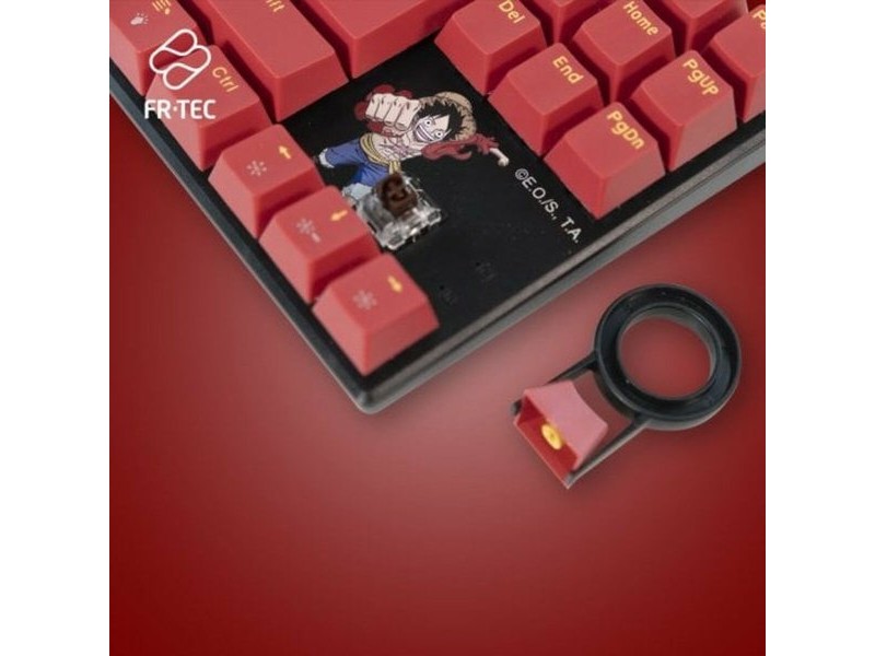 Клавиатура с мишка FR-TEC OP4001 QWERTY Бургундия