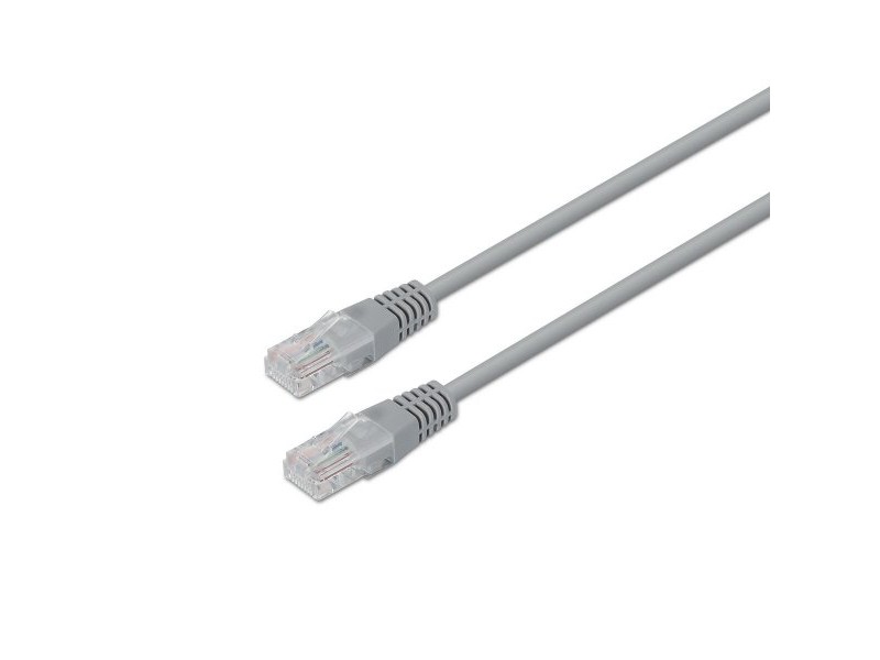 UTP категория 5 твърд мрежови кабел Aisens A133-0186 Сив 30 m