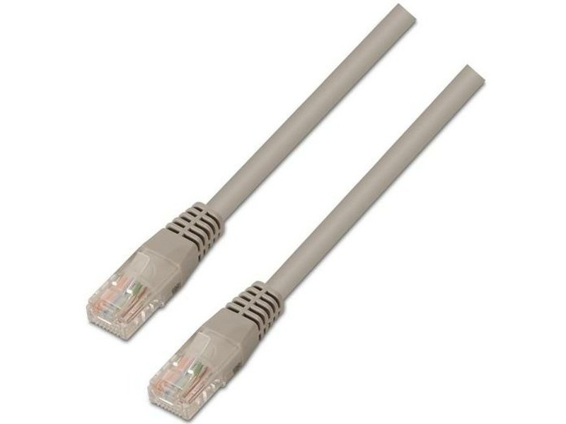 UTP категория 6 твърд мрежови кабел Aisens A135-0233 Сив 7 m