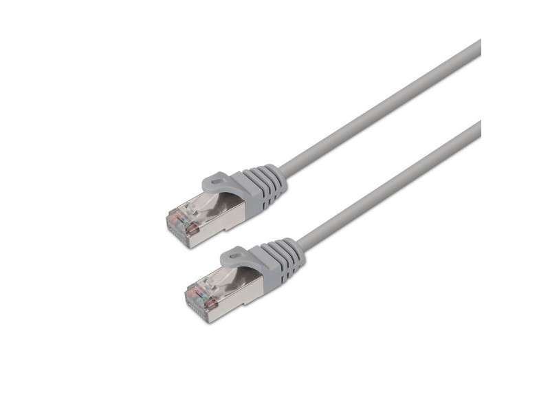 UTP категория 6 твърд мрежови кабел Aisens A136-0278 Сив 10 m