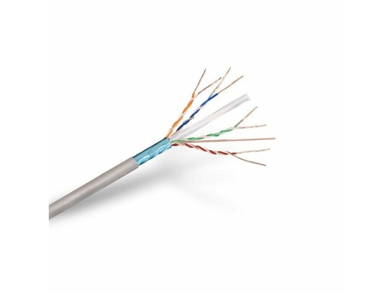 UTP категория 6 твърд мрежови кабел Aisens A136-0281 Сив 100 m