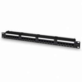 UTP категория 6 твърд мрежови кабел Aisens A141-0308 Черен