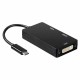 Адаптер за USB-C към VGA/HDMI/DVI Aisens A109-0343 HDMI USB VGA USB 3.2 Черен 15 cm