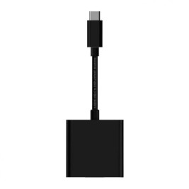 Адаптер за USB-C към DVI Aisens A109-0345 15 cm Черен 4K Ultra HD
