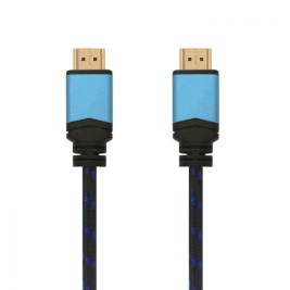 Кабел HDMI Aisens A120-0359 5 m Черен/Син 4K Ultra HD