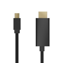 Адаптер за мини DisplayPort към HDMI Aisens A125-0361 Черен 2 m