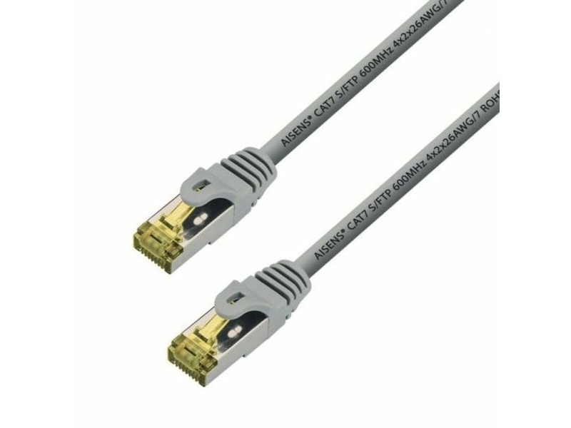 UTP категория 6 твърд мрежови кабел Aisens A146-0337 Сив 5 m