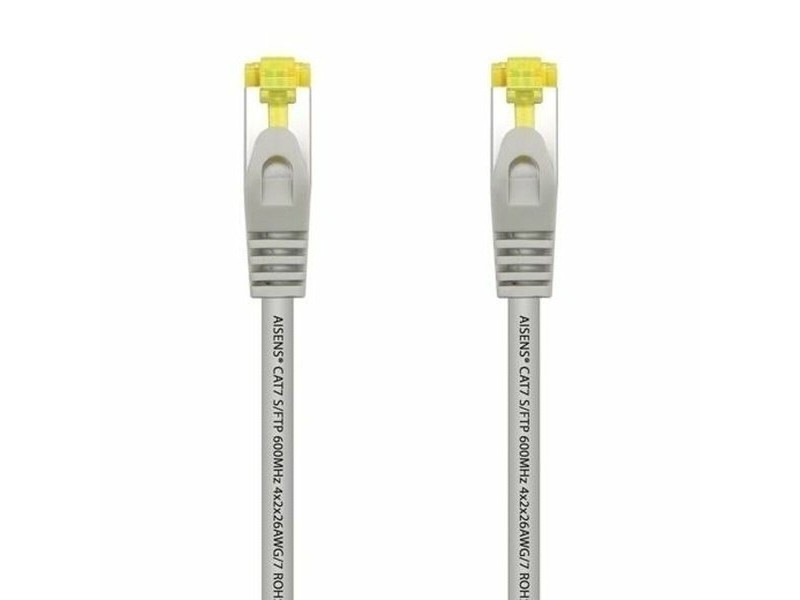 UTP категория 6 твърд мрежови кабел Aisens A146-0338 Сив 10 m