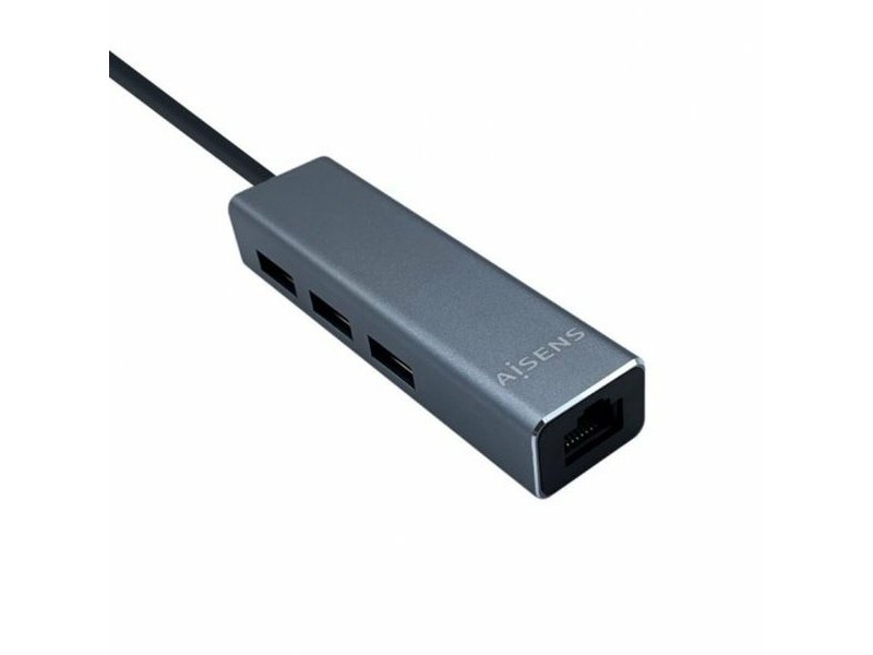 USB извод Aisens A106-0401 Сив (1 броя)