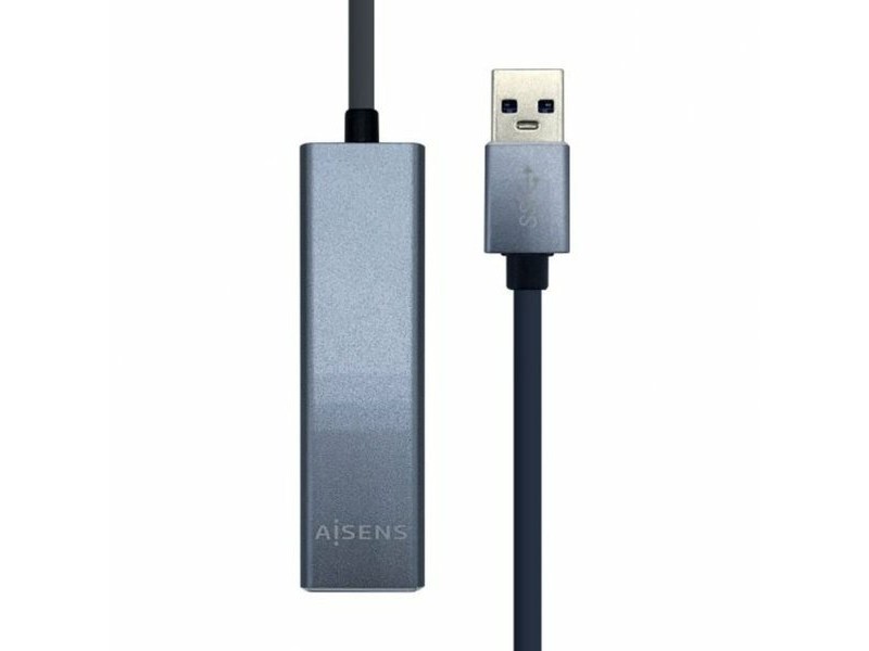 USB извод Aisens A106-0401 Сив (1 броя)