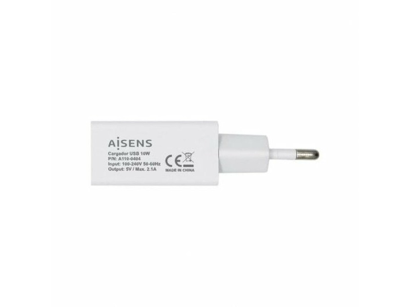 Зарядно за стена Aisens A110-0404 Бял 10 W (1 броя)