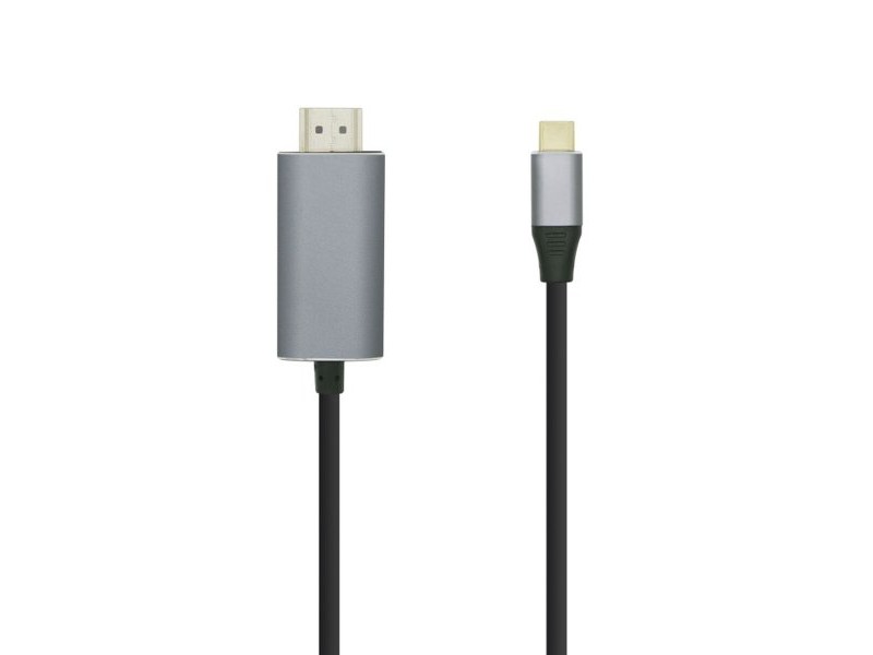 Кабел USB-C към HDMI Aisens A109-0392 Черен 80 cm 4K Ultra HD