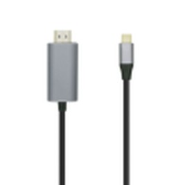 Кабел USB-C към HDMI Aisens A109-0392 Черен 80 cm 4K Ultra HD