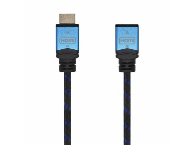 Кабел HDMI Aisens A120-0452 Черен Черен/Син 1 m