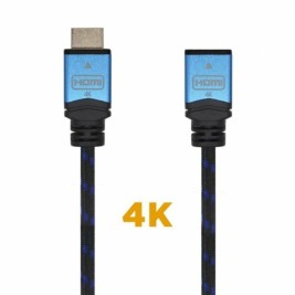 Кабел HDMI Aisens A120-0454 Черен Черен/Син 3 m