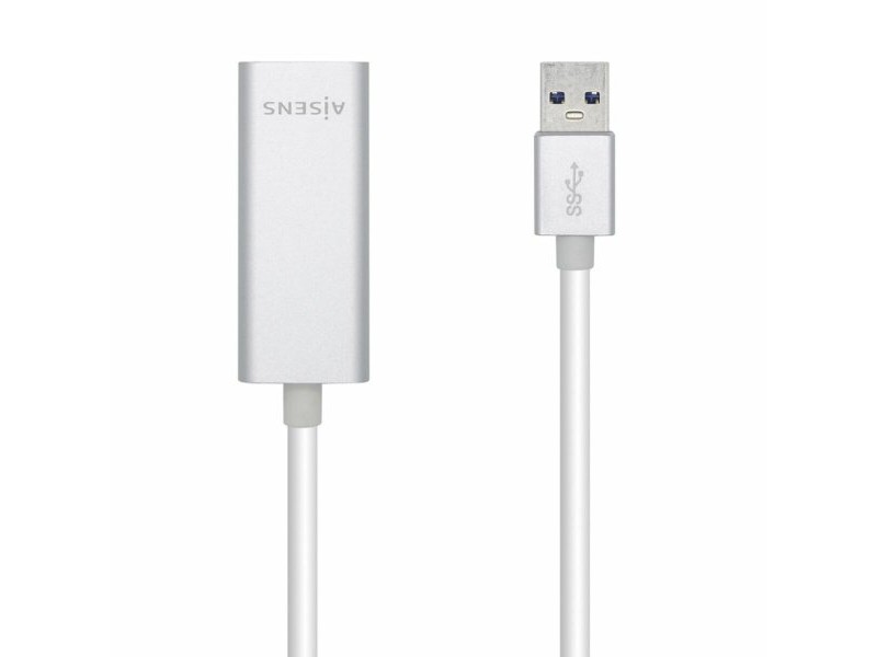 Адаптер за Ethernet към USB Aisens A106-0504 15 cm Бял