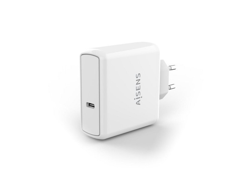 Зарядно Aisens PD 3.0 QC 3.0 Бял 60 W USB-C