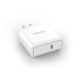 Зарядно Aisens PD 3.0 QC 3.0 Бял 60 W USB-C