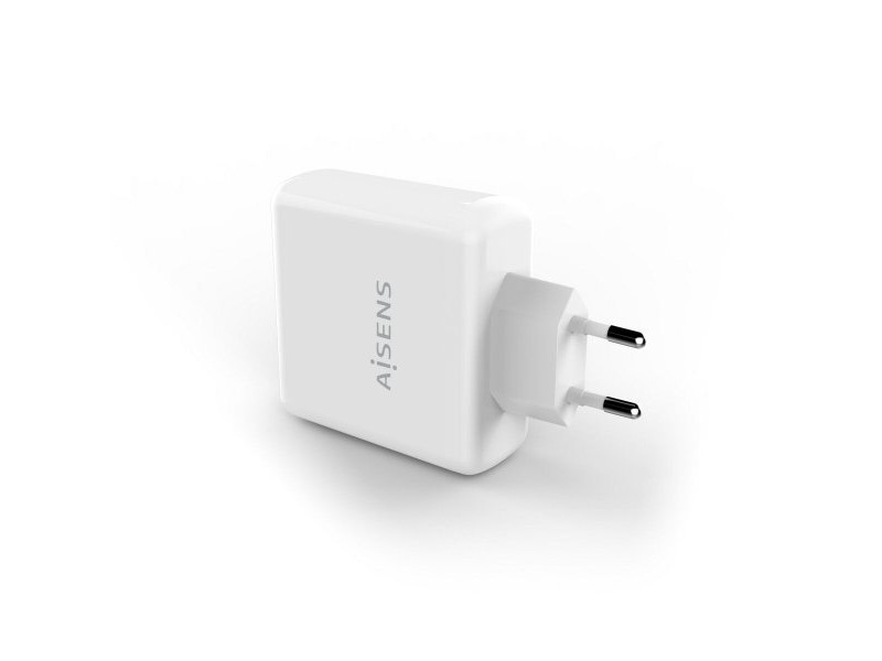 Зарядно Aisens PD 3.0 QC 3.0 Бял 60 W USB-C