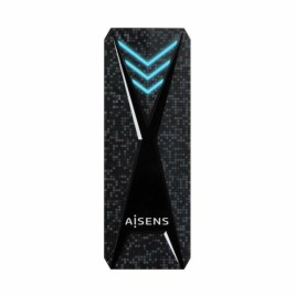 Корпус за твръд диск Aisens ASM2-RGB013B Черен
