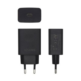 Зарядно Aisens ASCH-1PD20-BK Черен 20 W USB-C
