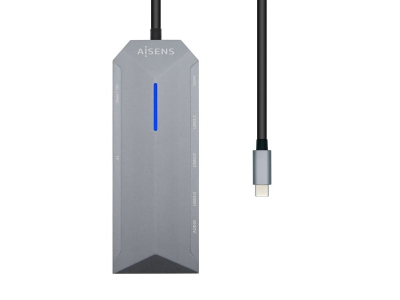USB извод Aisens ASUC-9P001-GR Сив 100 W (1 броя)